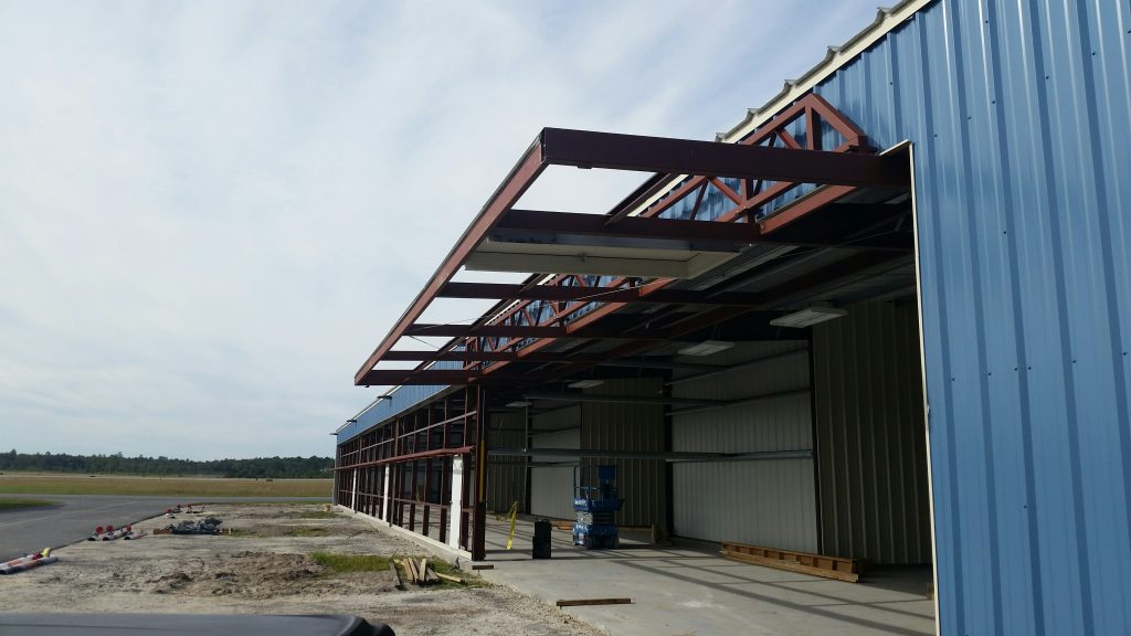 Palatka Airport THangars Scherer Construction