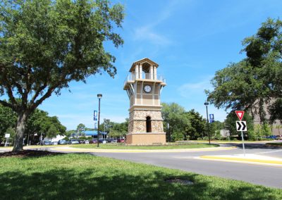 Santa Fe College Clock Tower & Campus Signage