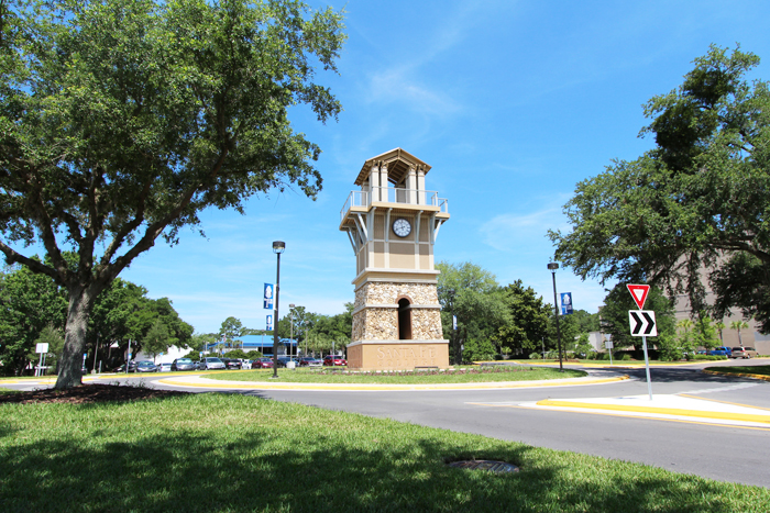 Santa Fe College Clock Tower & Campus Signage