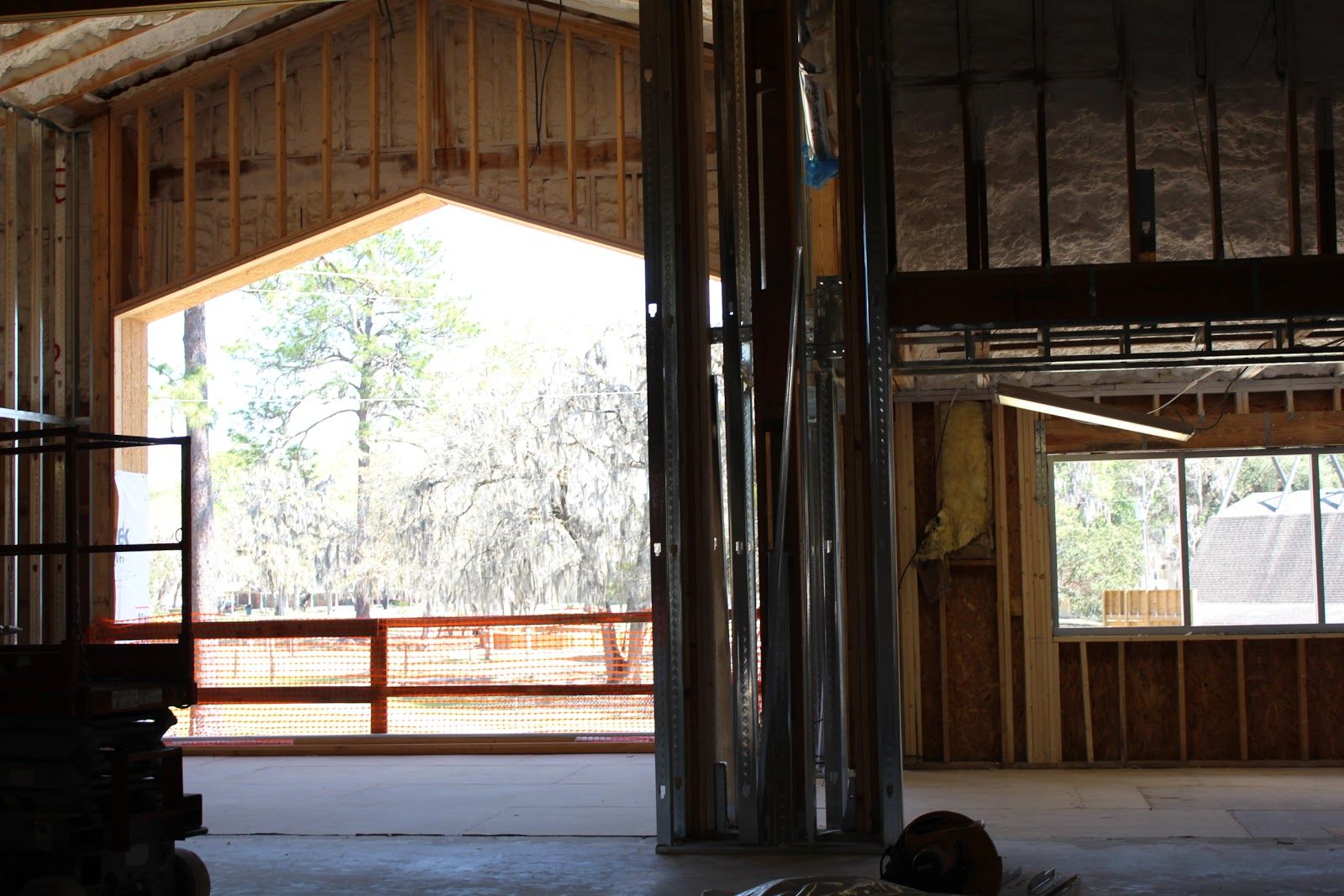 Scherer Construction builds quality commercial facilities in North Central Florida. Here you can see a construction project in progress.